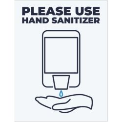 Use Hand Sanitizer Poster