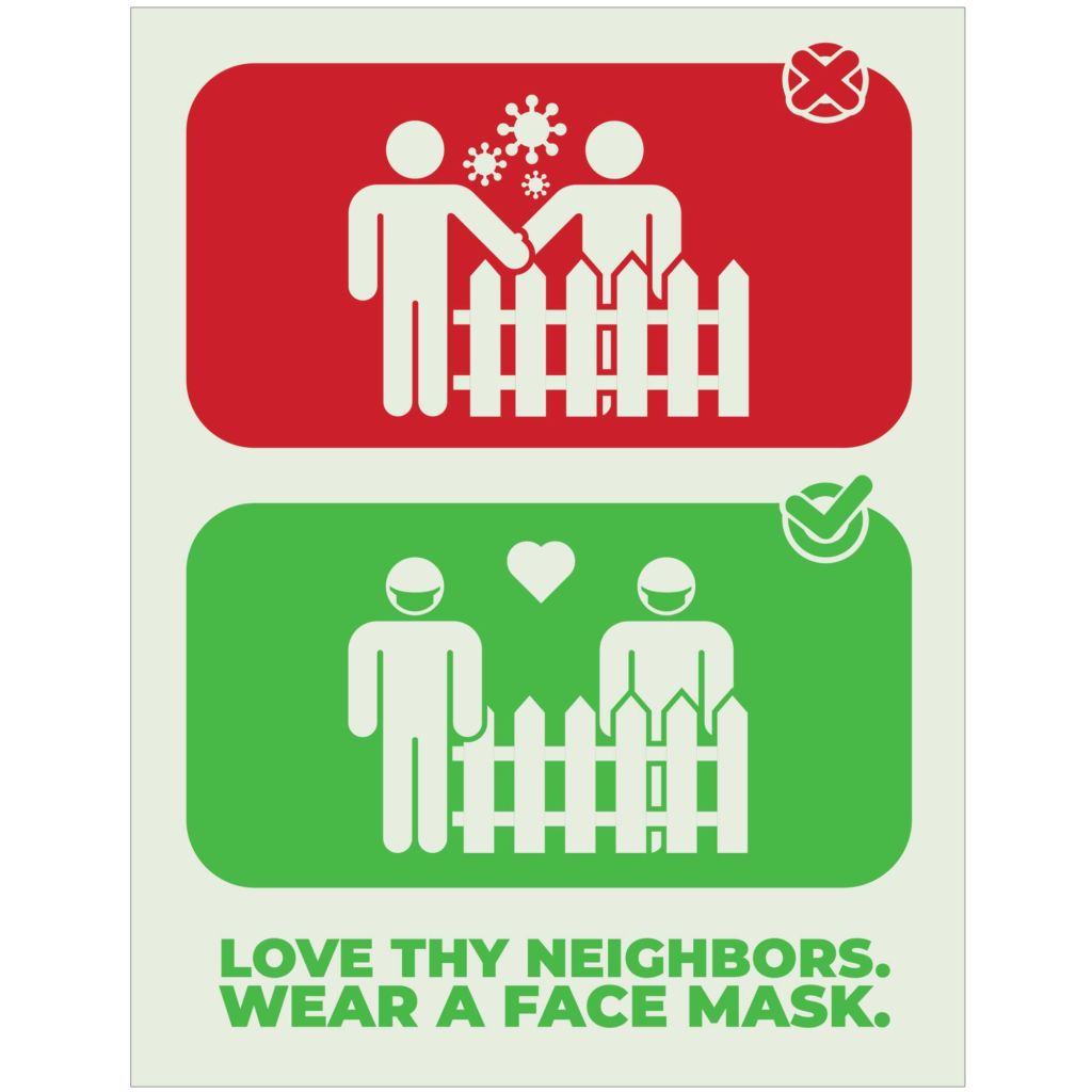 Wear Face Mask Poster