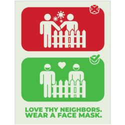 Wear Face Mask Poster