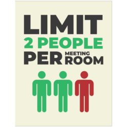 Limit 2 People Poster
