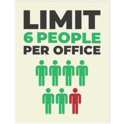 Limit 6 People Poster