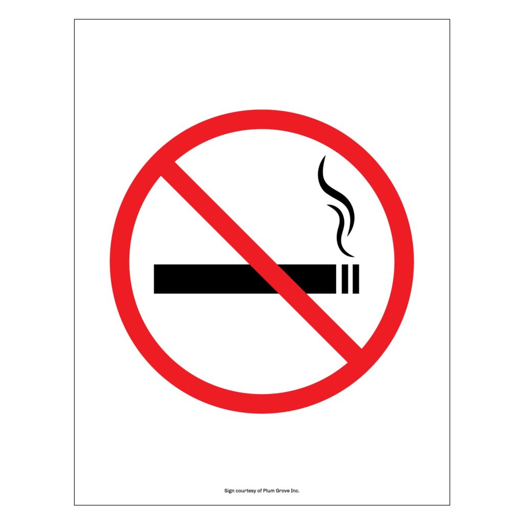 Free No Smoking Sign