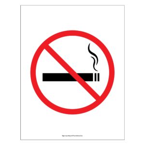 Free No Smoking Sign