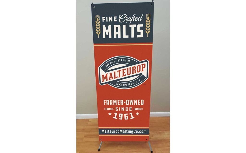 Craft Beer Banner Stand
