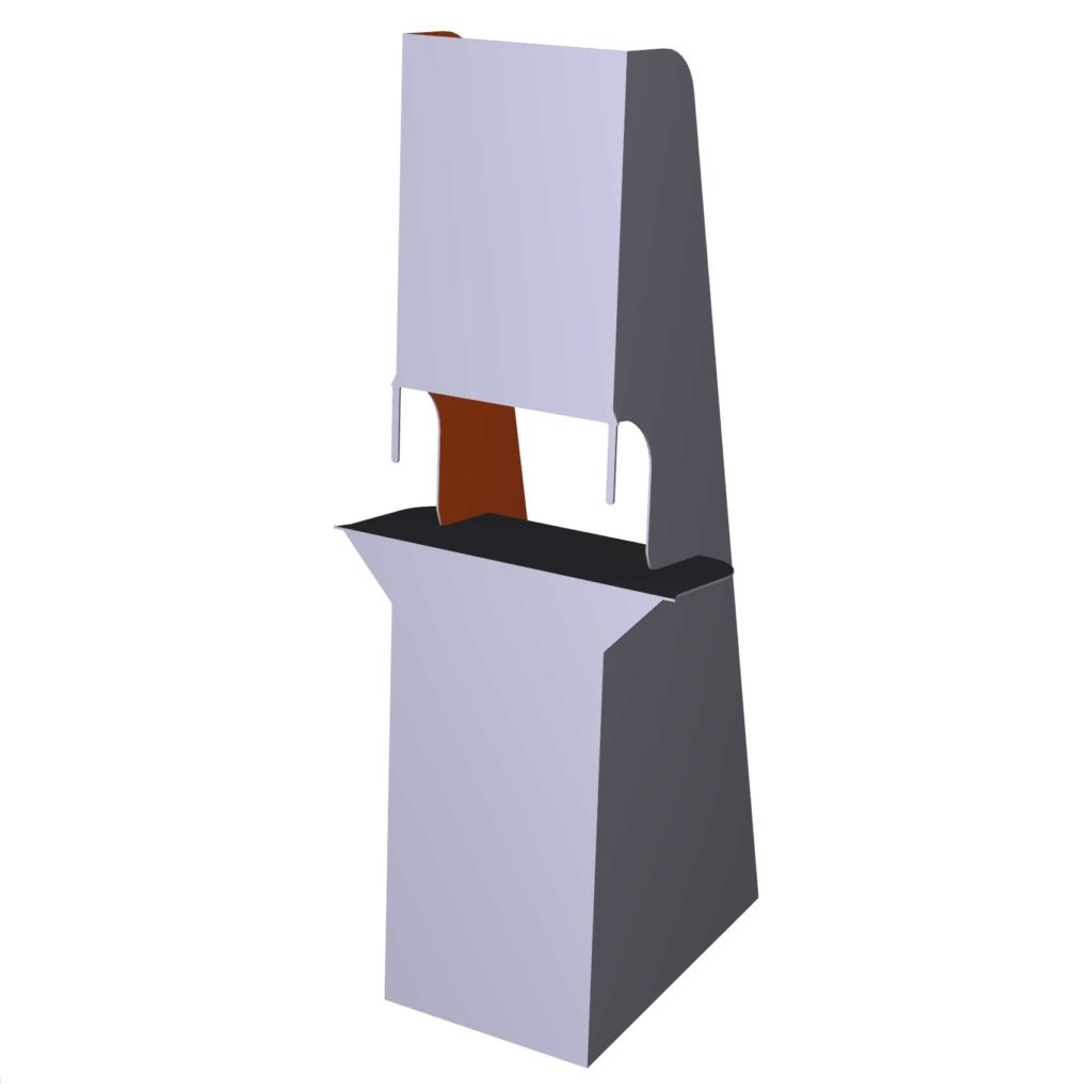 15-in H x 4-in W Easel Chevalet | Custom Print