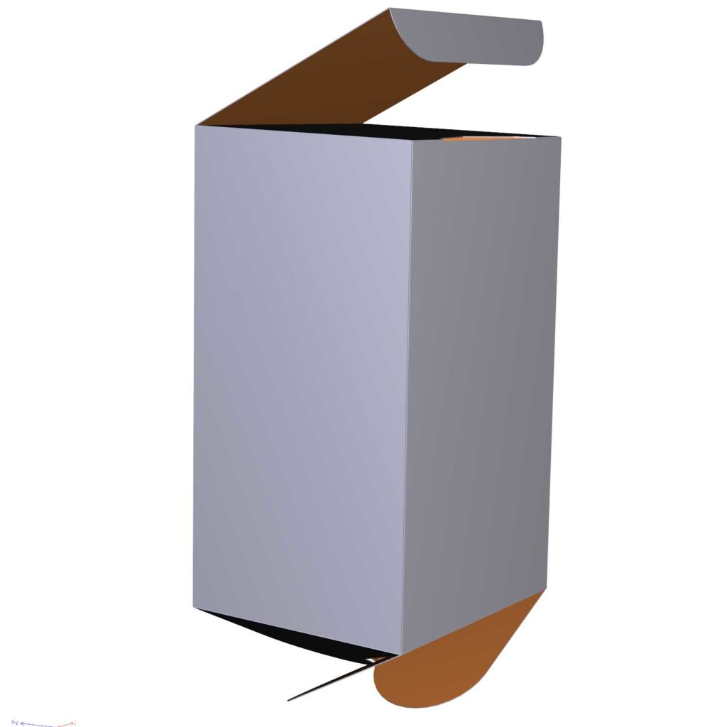 7.75-in H x 3-in W x 3-in L Custom Boxes