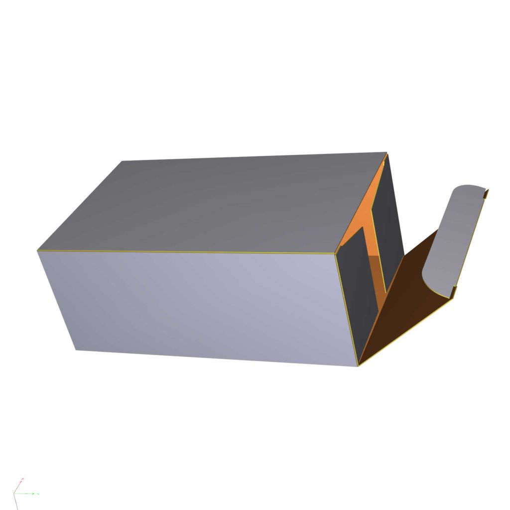2.25-in H x 6-in W x 4-in L Custom Boxes