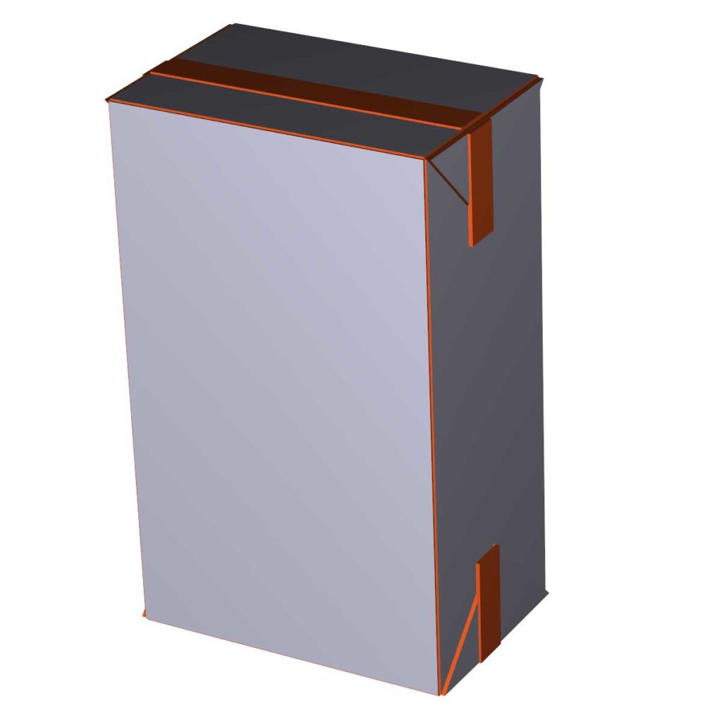 2.25-in H x 4-in W x 4-in L Custom Boxes