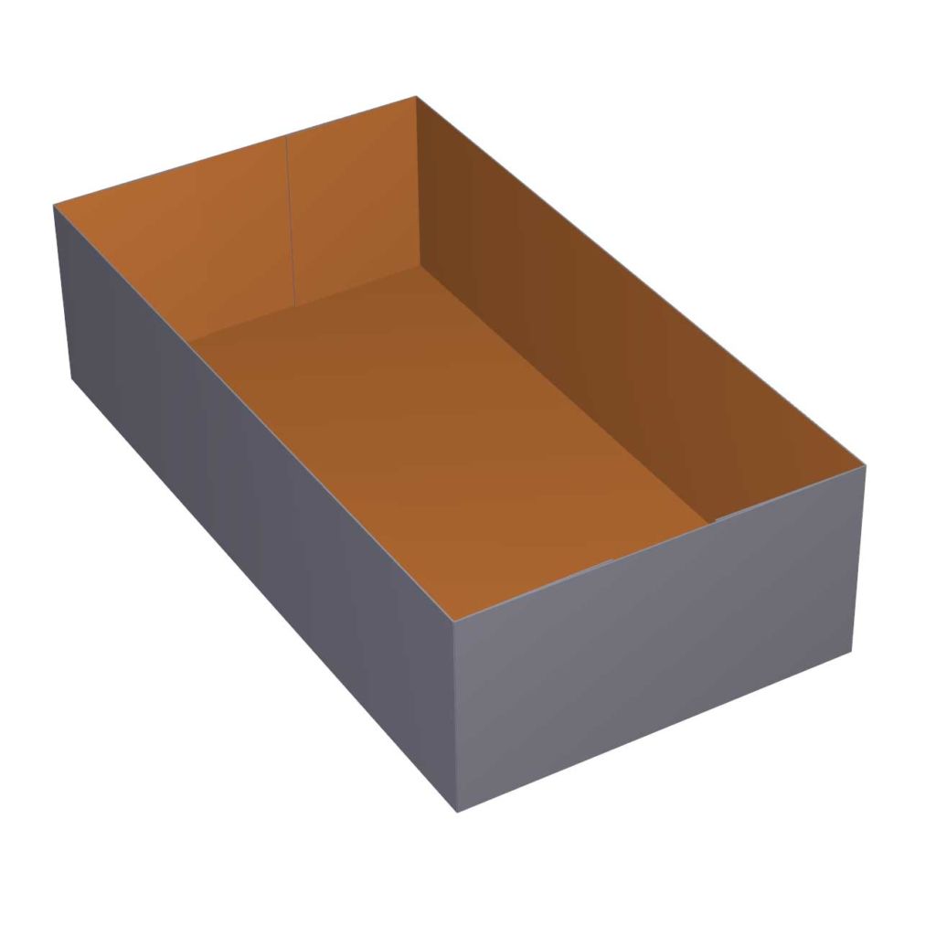 5-in H x 9.75-in W x 18.5-in L Custom Boxes