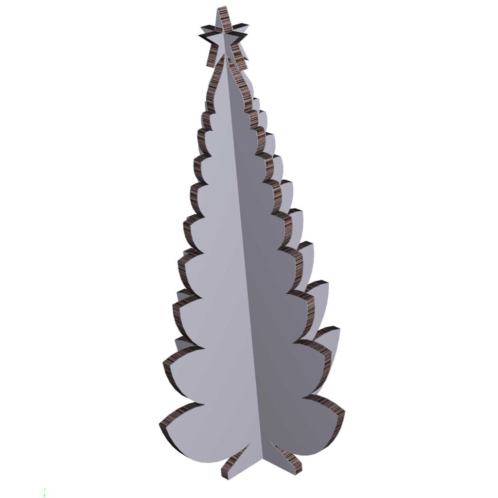 Christmas Tree Display | 8.75-in W x 17.5-in H