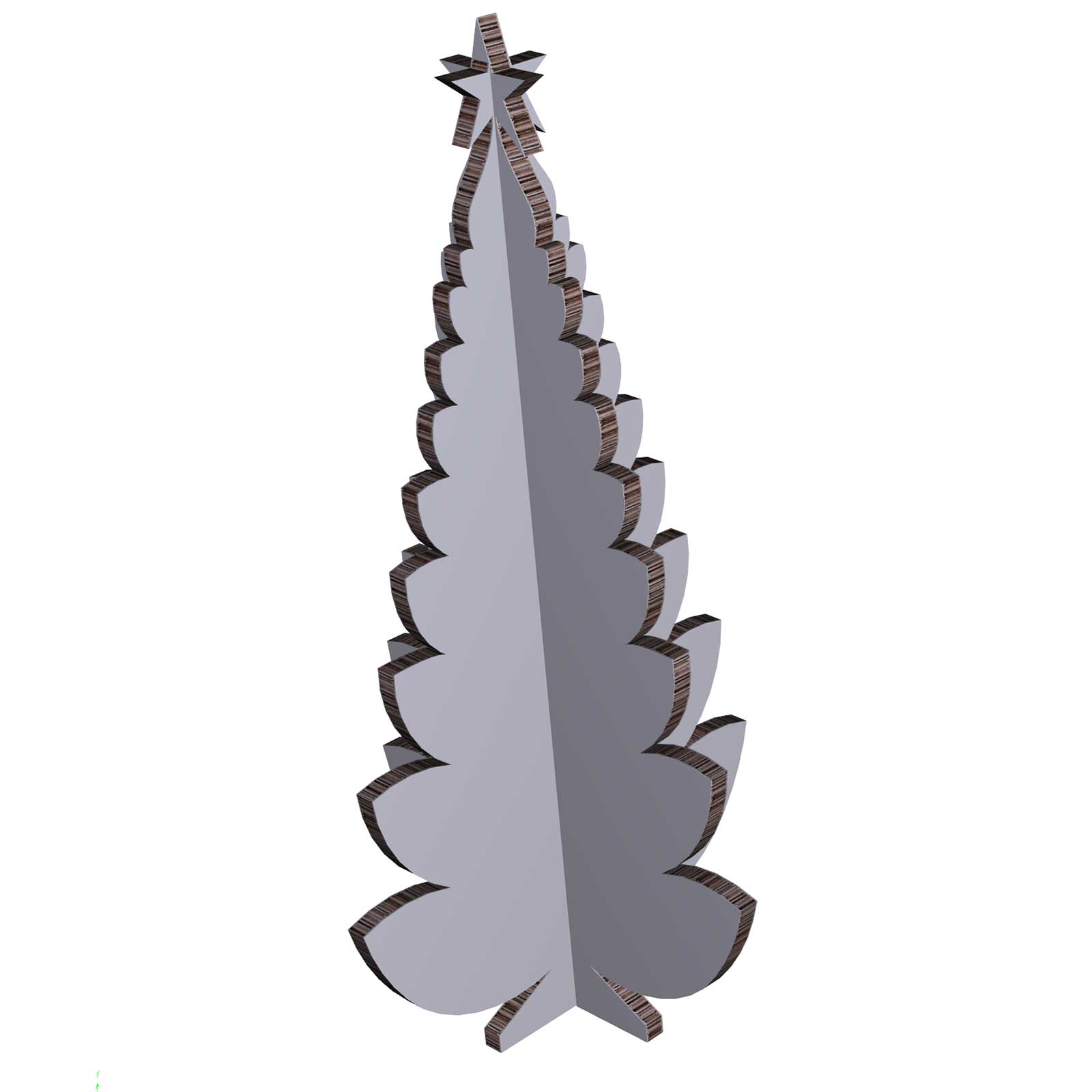 Christmas Tree Display | 8.75-in W x 17.5-in H - Image 1
