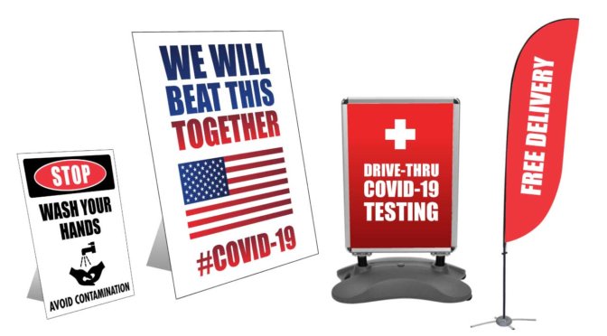 Chicagoland Printer Makes Coronavirus Signs for Businesses