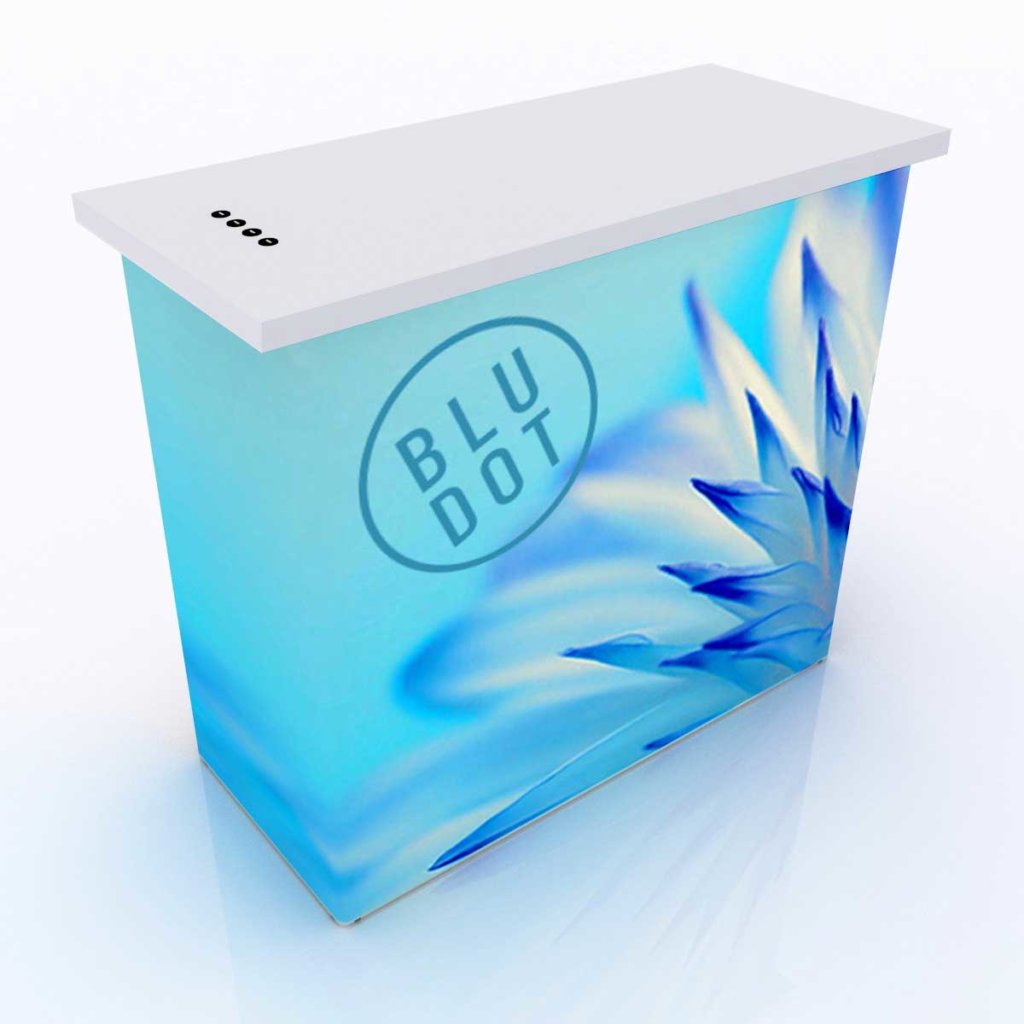 USB Charging Station Reception Counter