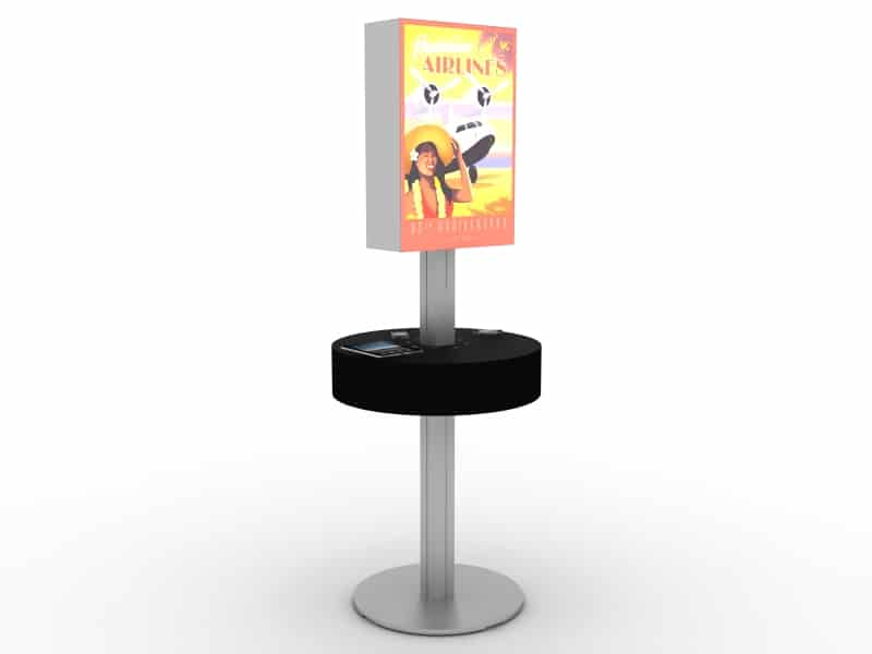 charging stations with lightbox