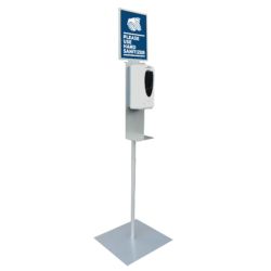 Automatic Hand Sanitizer Dispenser with Stand & Sign
