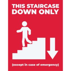 This Staircase Down Only Poster