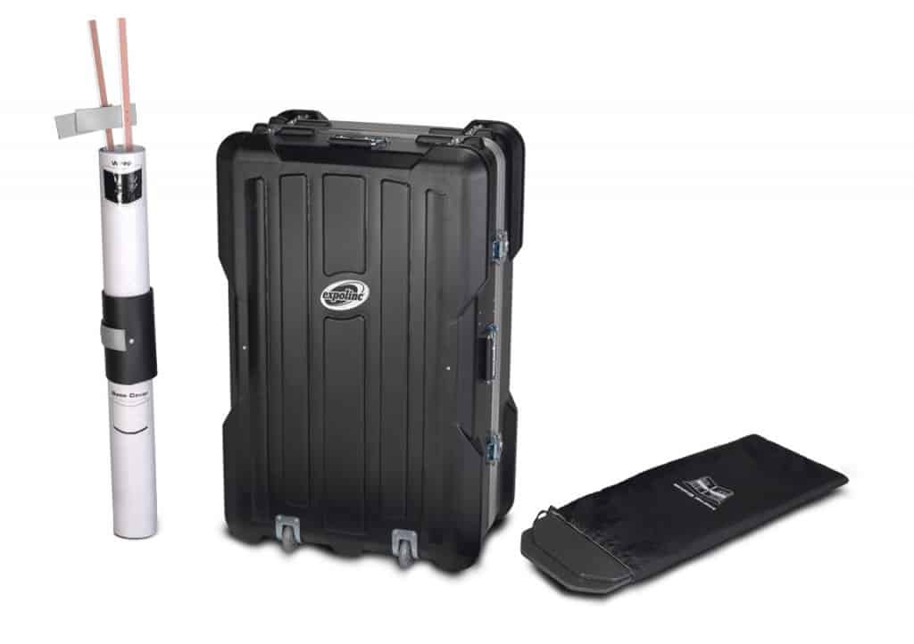 Expolinc case to counter packing components