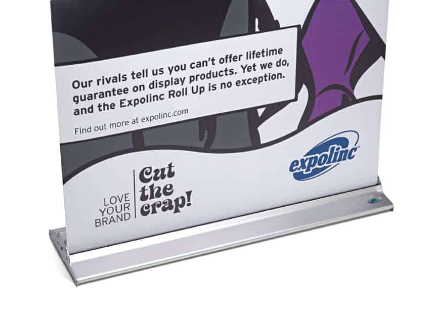 Expolinc rollup classic silver banner stand
