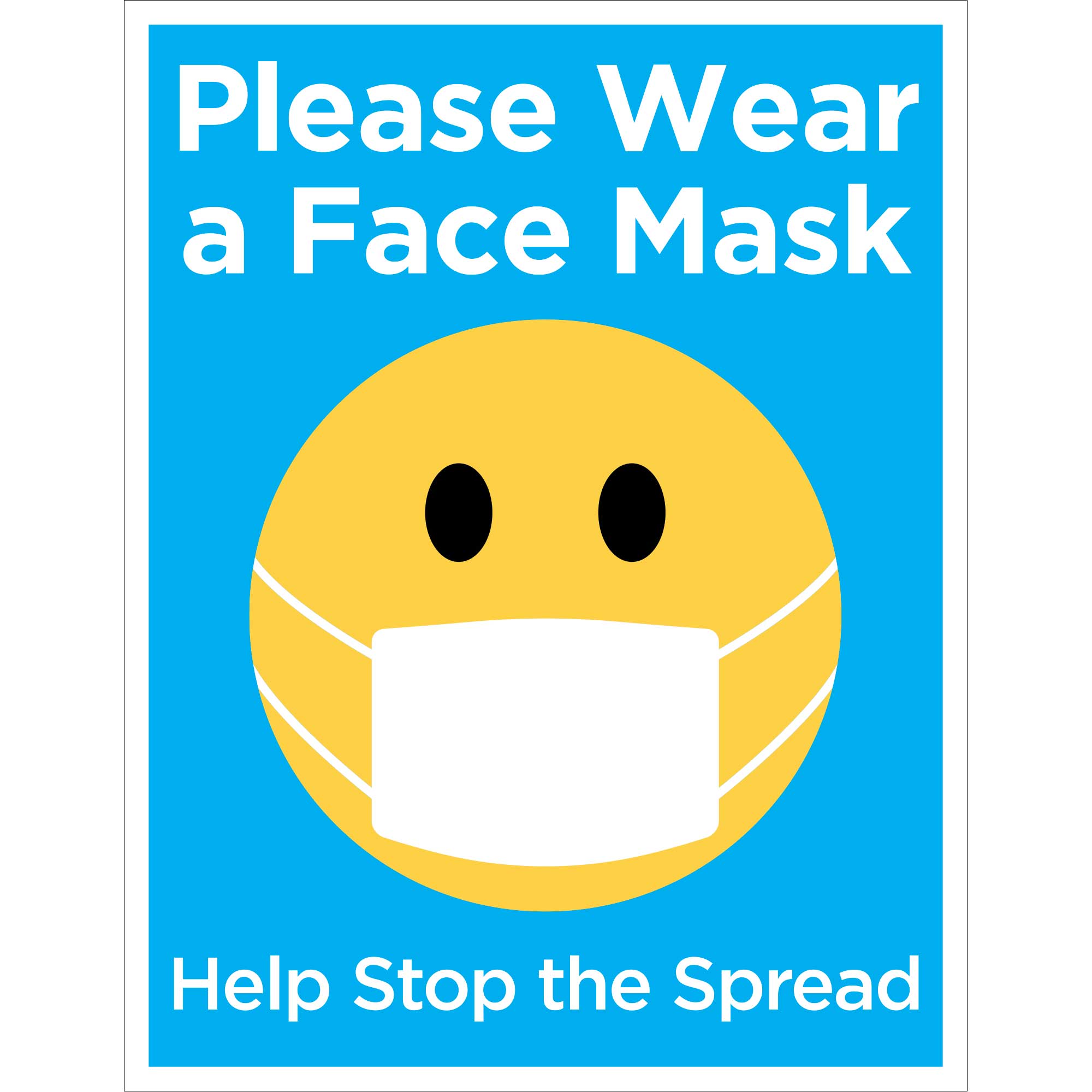 Please Wear A Mask Sign Printable Gov