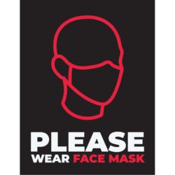 Please Wear Face Mask Poster