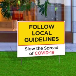 Follow Local Guidelines Stop The Spread Covid-19