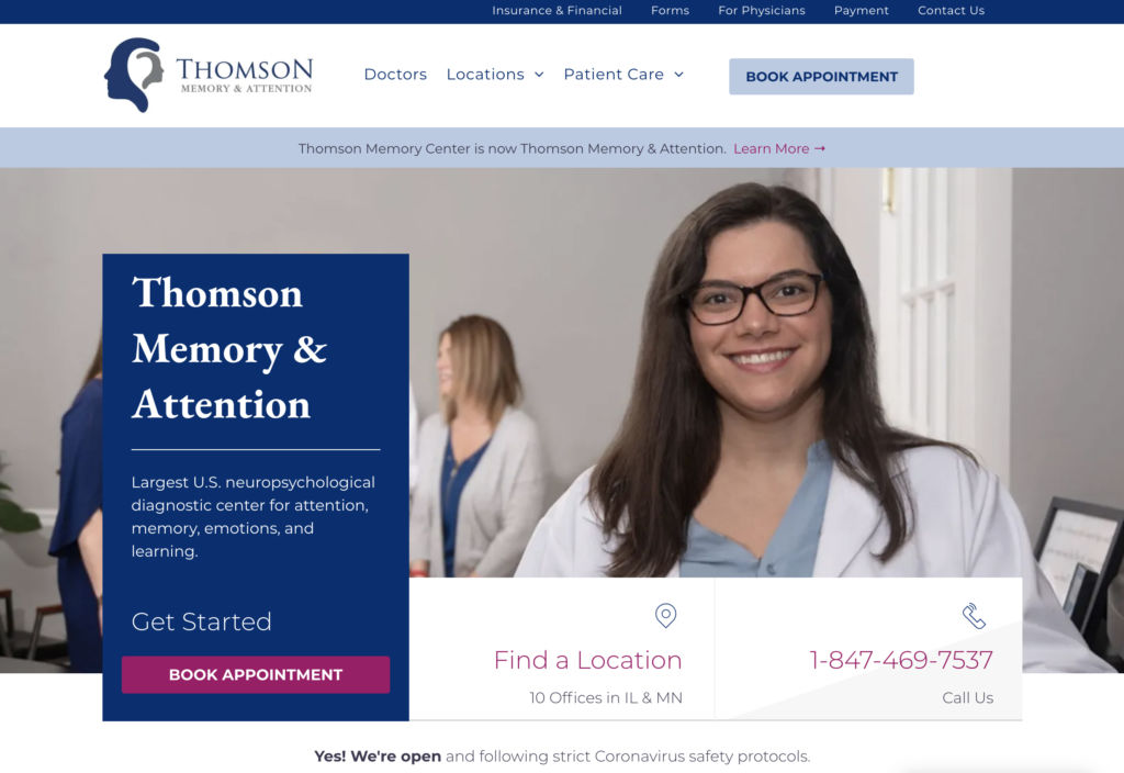 Thomson Website