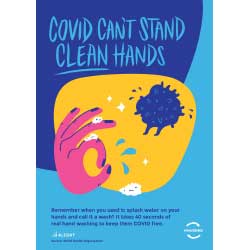 Clean Hands Poster