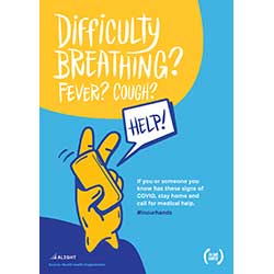 Difficulty Breathing? Poster