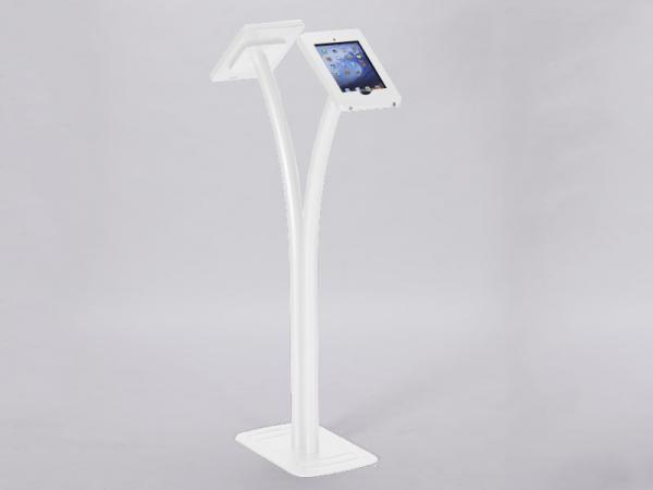 4-ft Dual iPad Stands with Signs