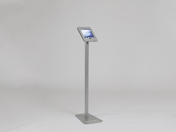 Silver Portrait iPad Tablet Stand