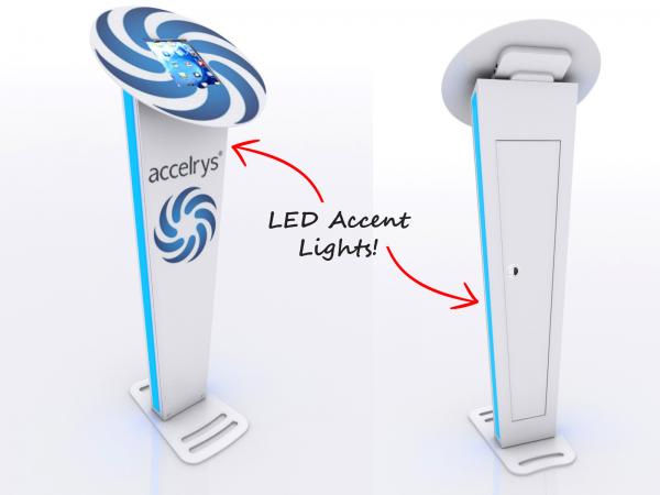 iPad Stand with Side LED Lights