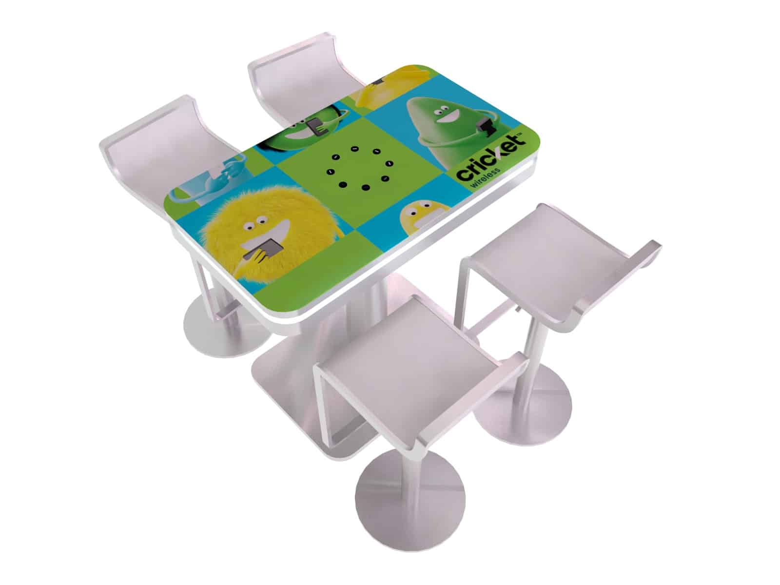 USB charging stations with LED light