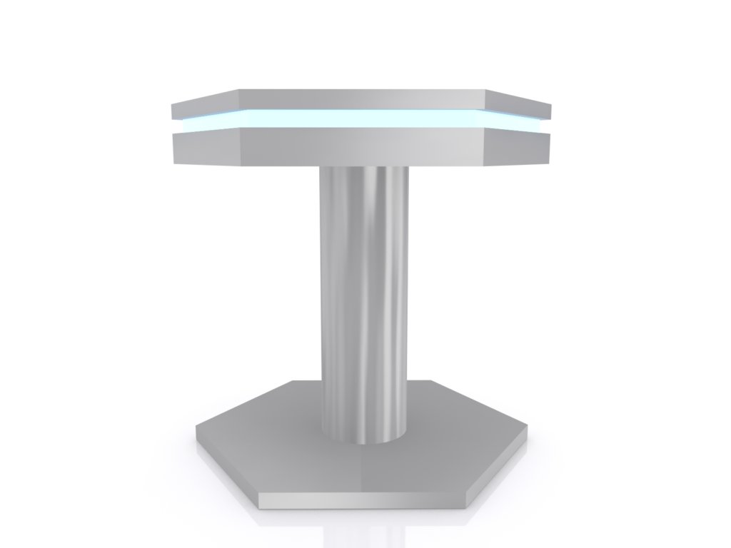 LED Light Rim Table