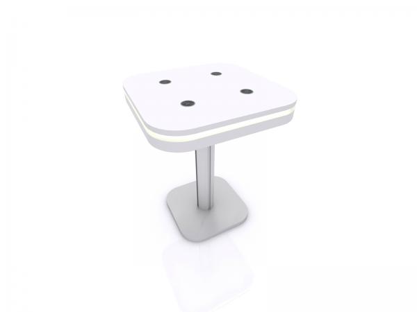 White square chanrging table