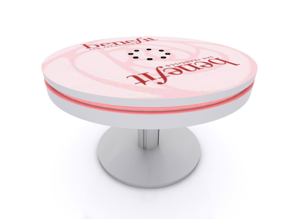 coffee table with usb chargers