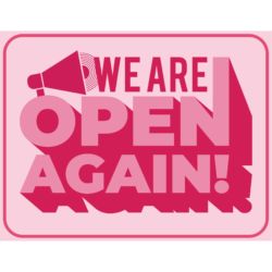 We Are Open Again Poster