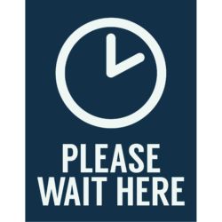 Please Wait Here Poster