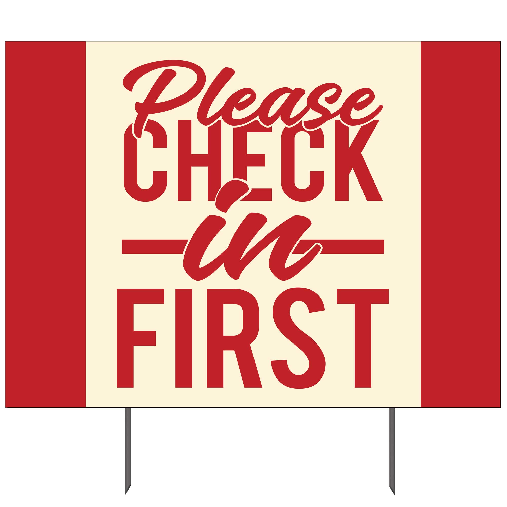 please-check-in-first-double-sided-yard-sign-23x17-in-plum-grove