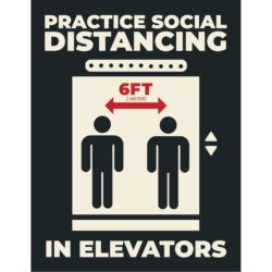 Practice Social Distancing Floor Decal