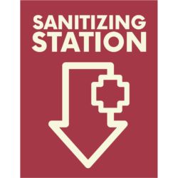 Sanitizing Station Poster