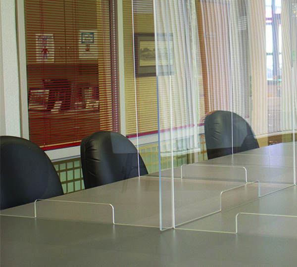 Clear Conference Room Divider