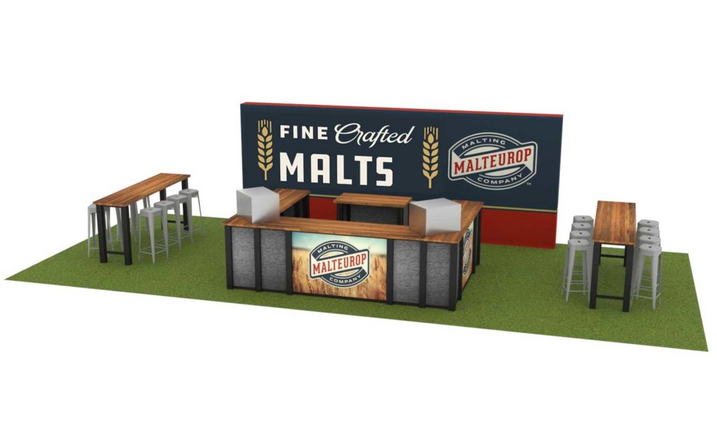 Craft Beer Trade Show Booth