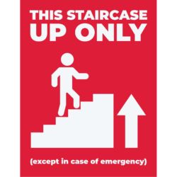 This Staircase Up Only Poster