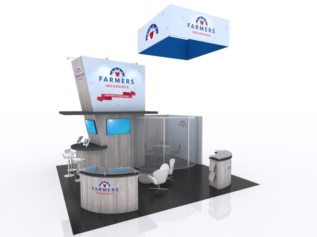 Custom Island Exhibit