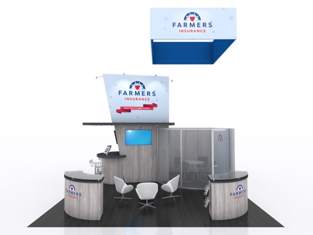 Custom Island Exhibit