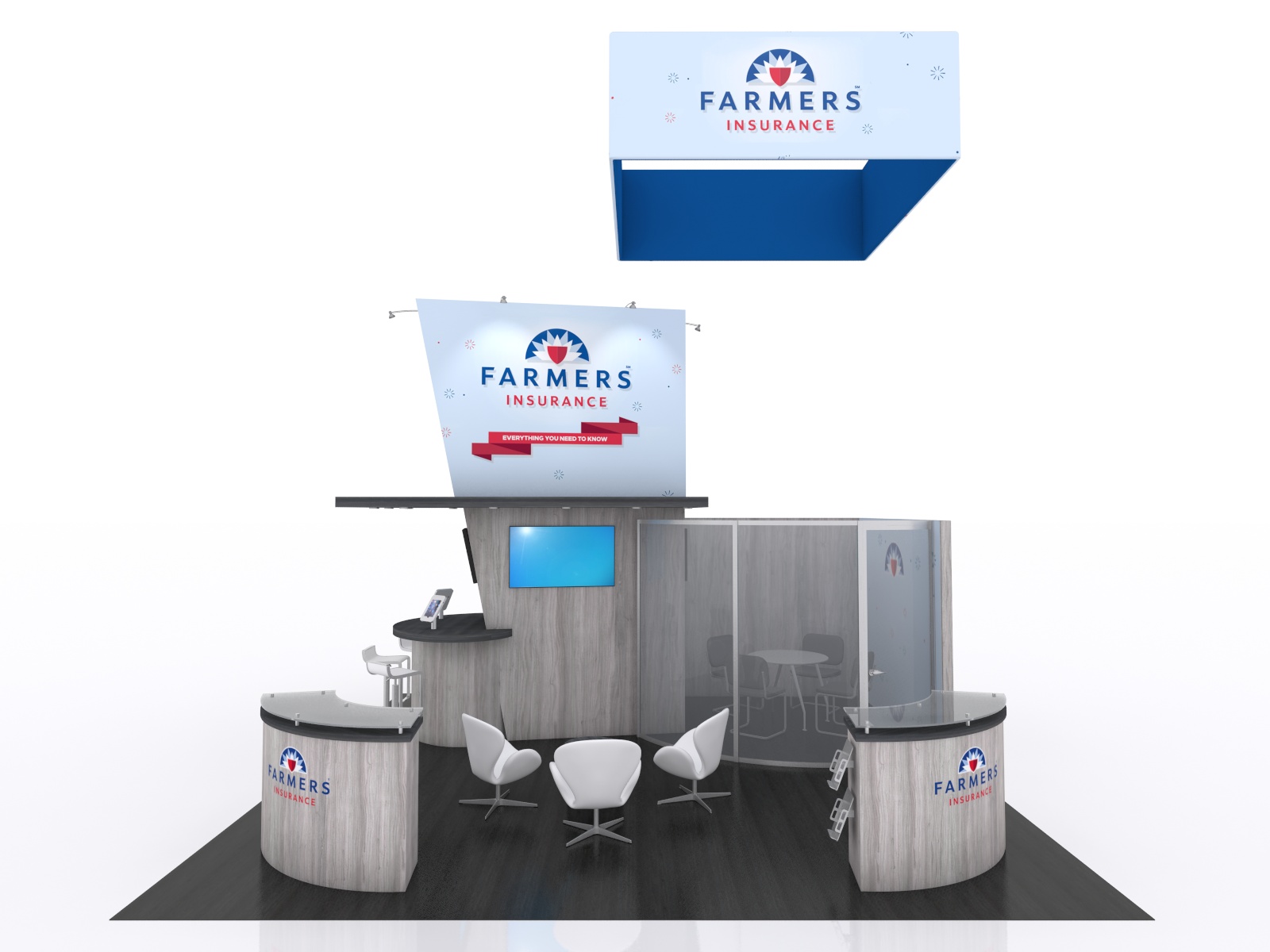 Custom Island Exhibit - Image 2
