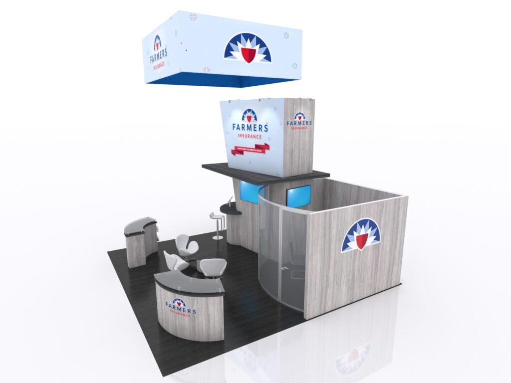 Custom Island Exhibit