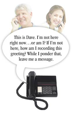 voicemail greeting ideas