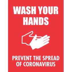 Wash Your Hands, Prevent the Spread of Coronavirus