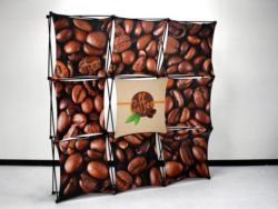 X1 8ft - 3x3 Q Fabric Pop-Up Display - Image 4